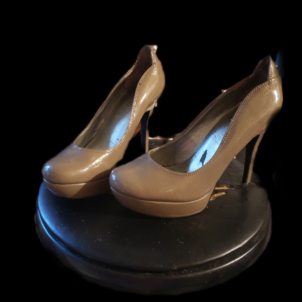 Stylish Tan High Heels